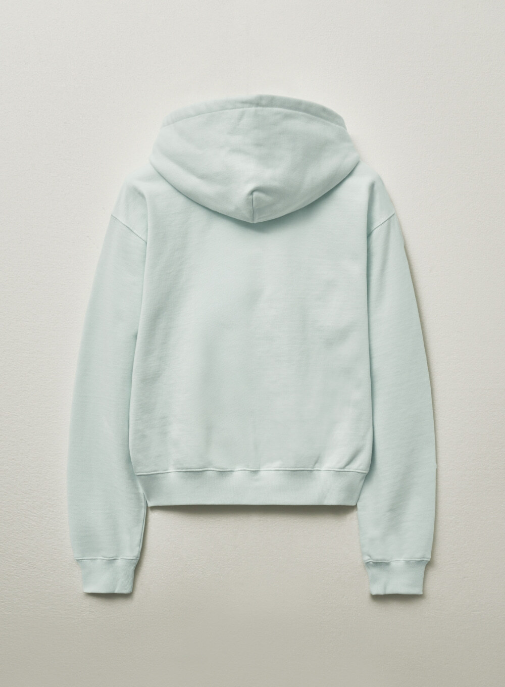 【SATUR】Teo Cotton All Day Hood Zip-up - Ice Blue