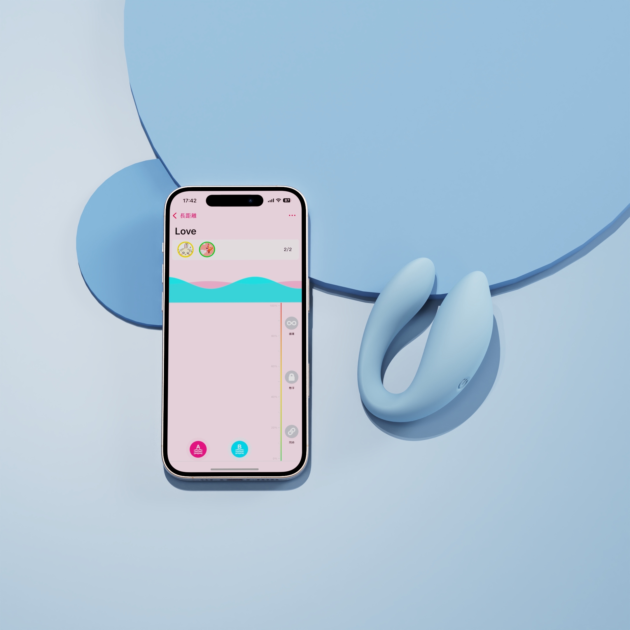 WINYI｜小松鼠Pro App遠端遙控跳蛋【WTide女浪潮】