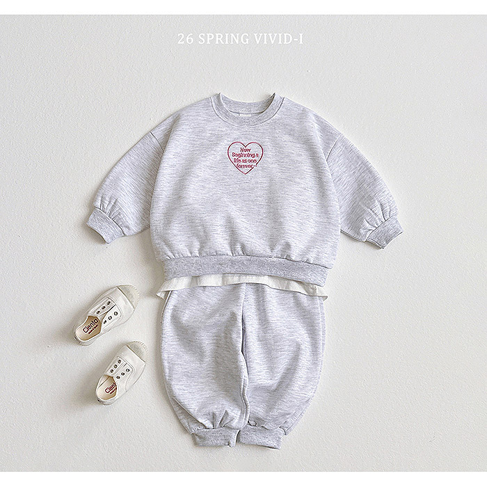 正韓春vividi 四色愛心字母套裝