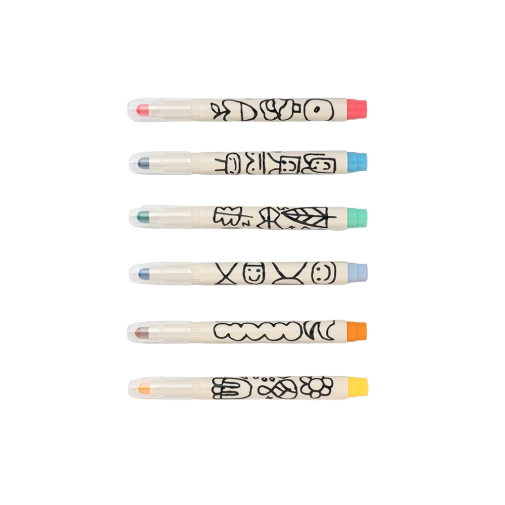 日本Woset Jonee 圓圓好握彩色筆