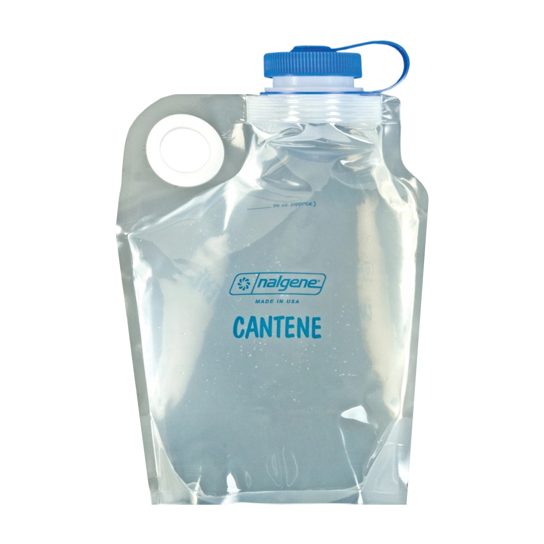 NALGENE 美國 Tritan寬嘴彈性摺疊水袋3L 52N2595-0096