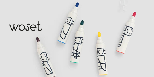 Woset｜日本創意兒童彩色筆、鉛筆與手作工具