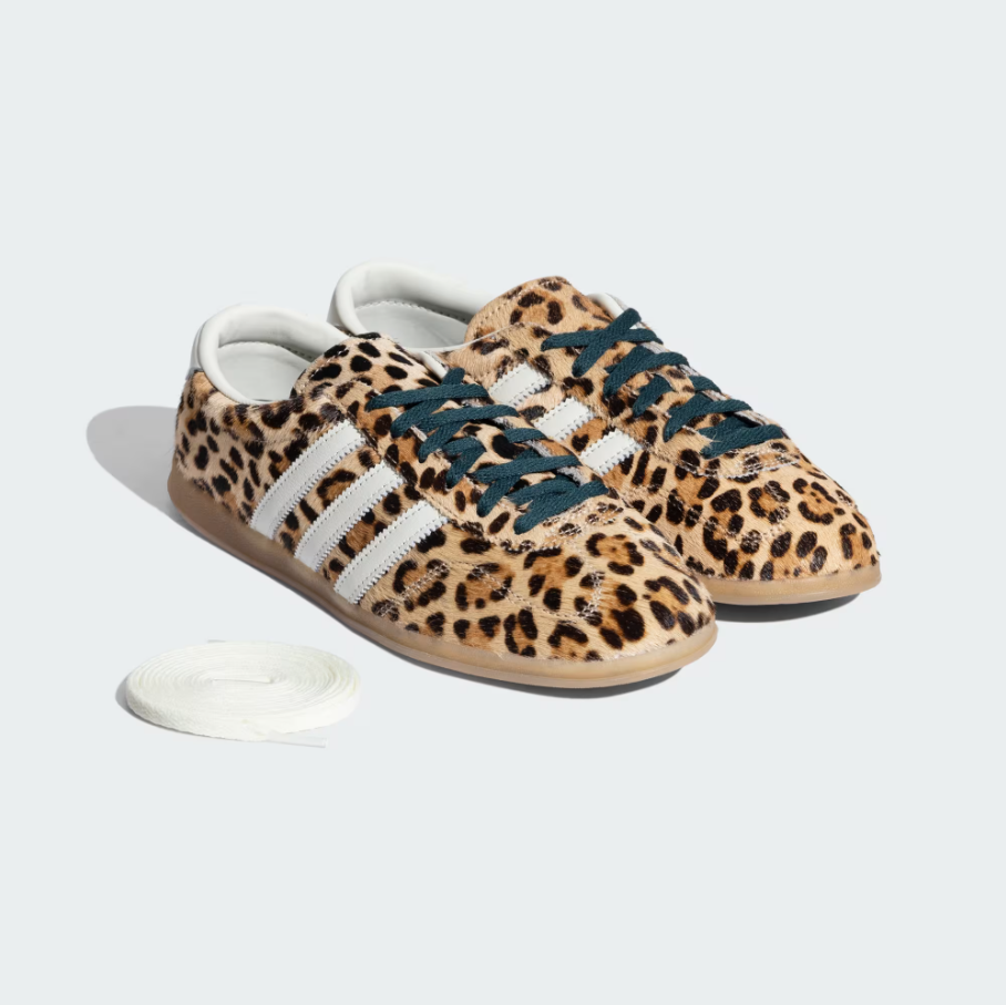 【 adidas GAZELLE LO PRO W 運動休閒鞋款 - 豹紋 】