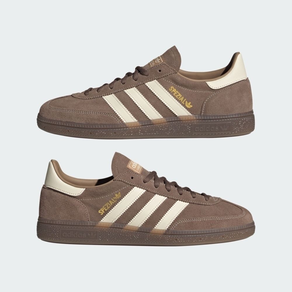 【 adidas HANDBALL SPEZIAL 麂皮休閒鞋款 - 可可 】