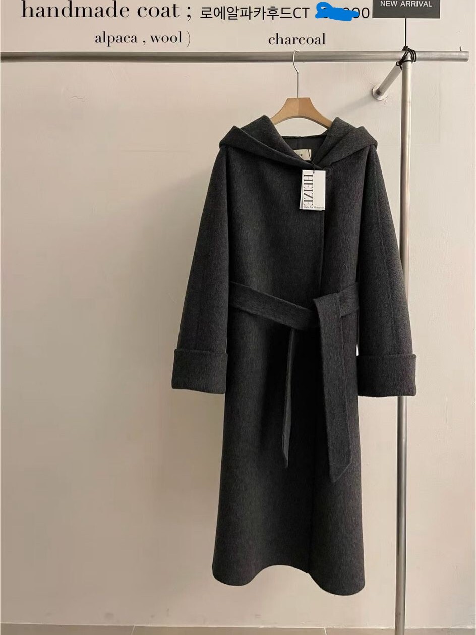 HZ09 羊毛90%   羊駝毛 10%    胸 44 長46 $1999 (一口價)