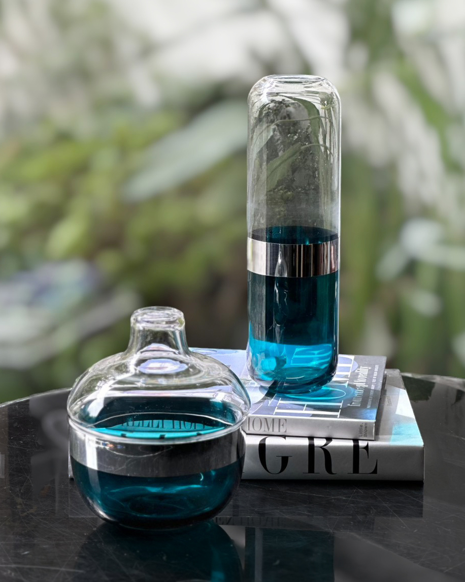 晶湛碧海瓶罐/花器