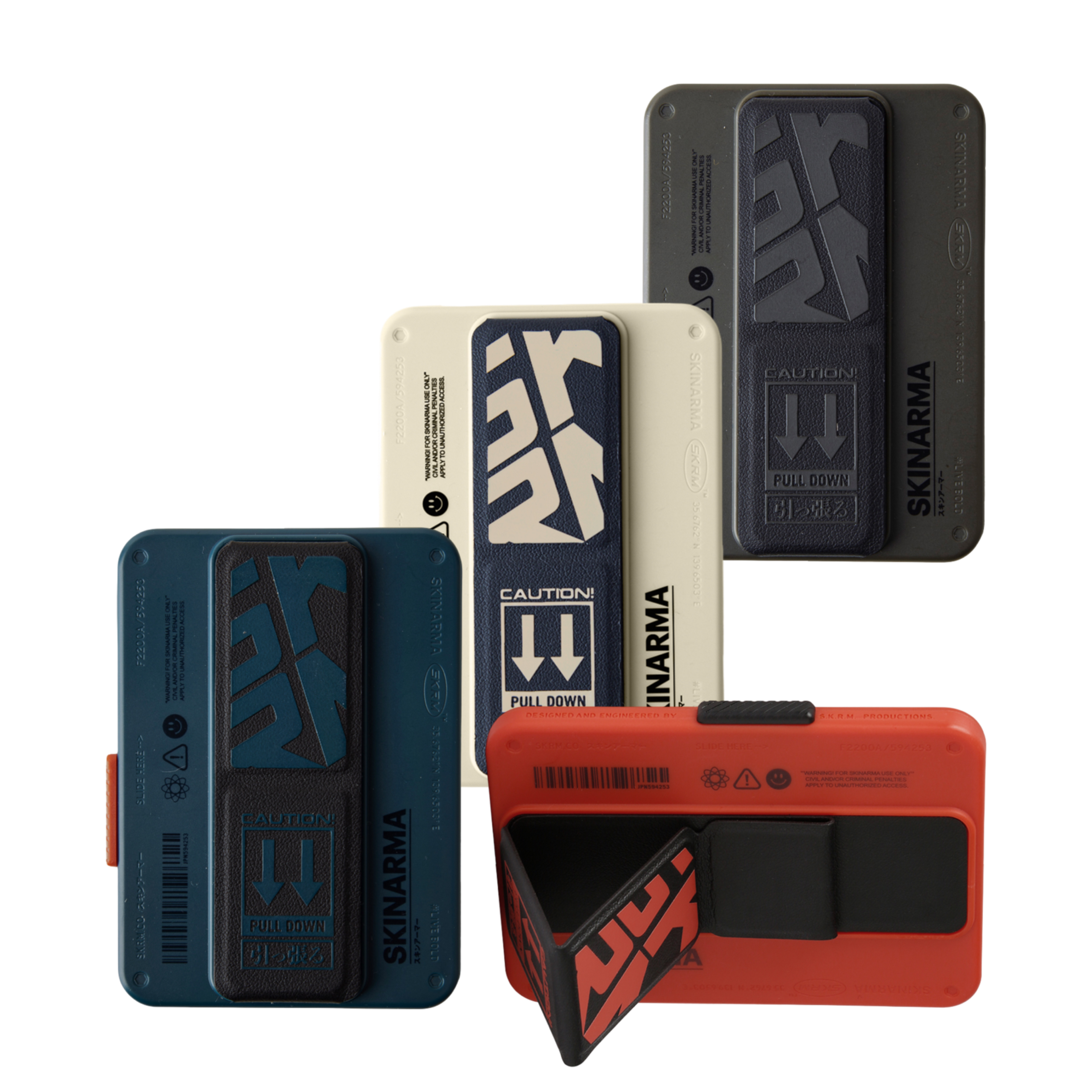 Skinarma Spunk 磁吸卡套附握持支架