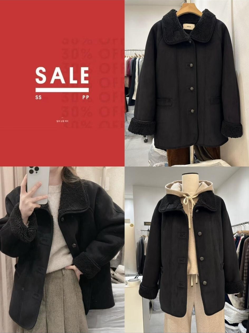 HZ25  羊羔毛縷 胸 47 長27.5 $999 (一口價)