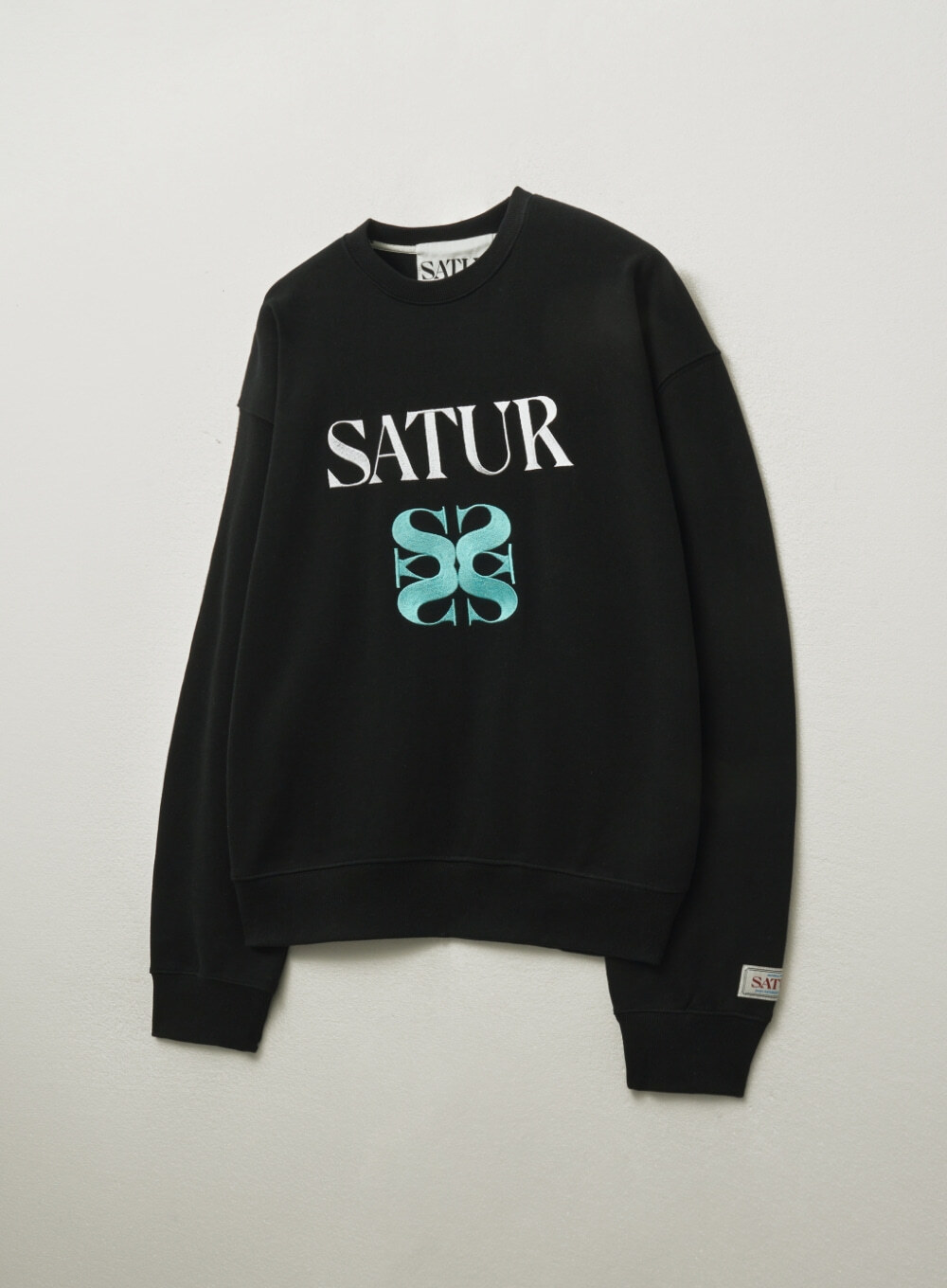 【品牌清貨SALE】 【現貨】【SATUR】Classic Logo Sweatshirt - Art Mint