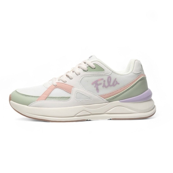 【下殺↘ $990】FILA 休閒鞋 EDITION 米白 粉綠 復古 麂皮 運動鞋 女 5J905X135