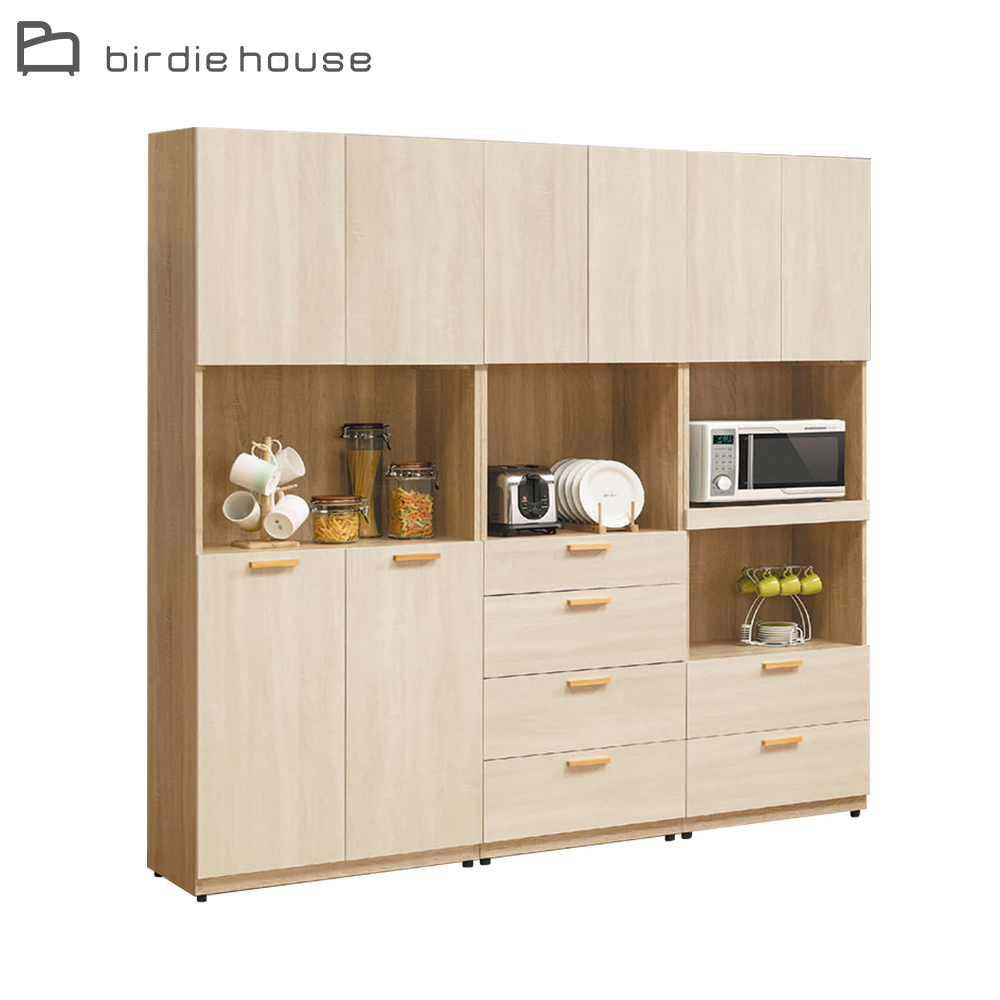 柏蒂家居-席拉6.5尺多功能收納高餐櫃/電器櫃組合