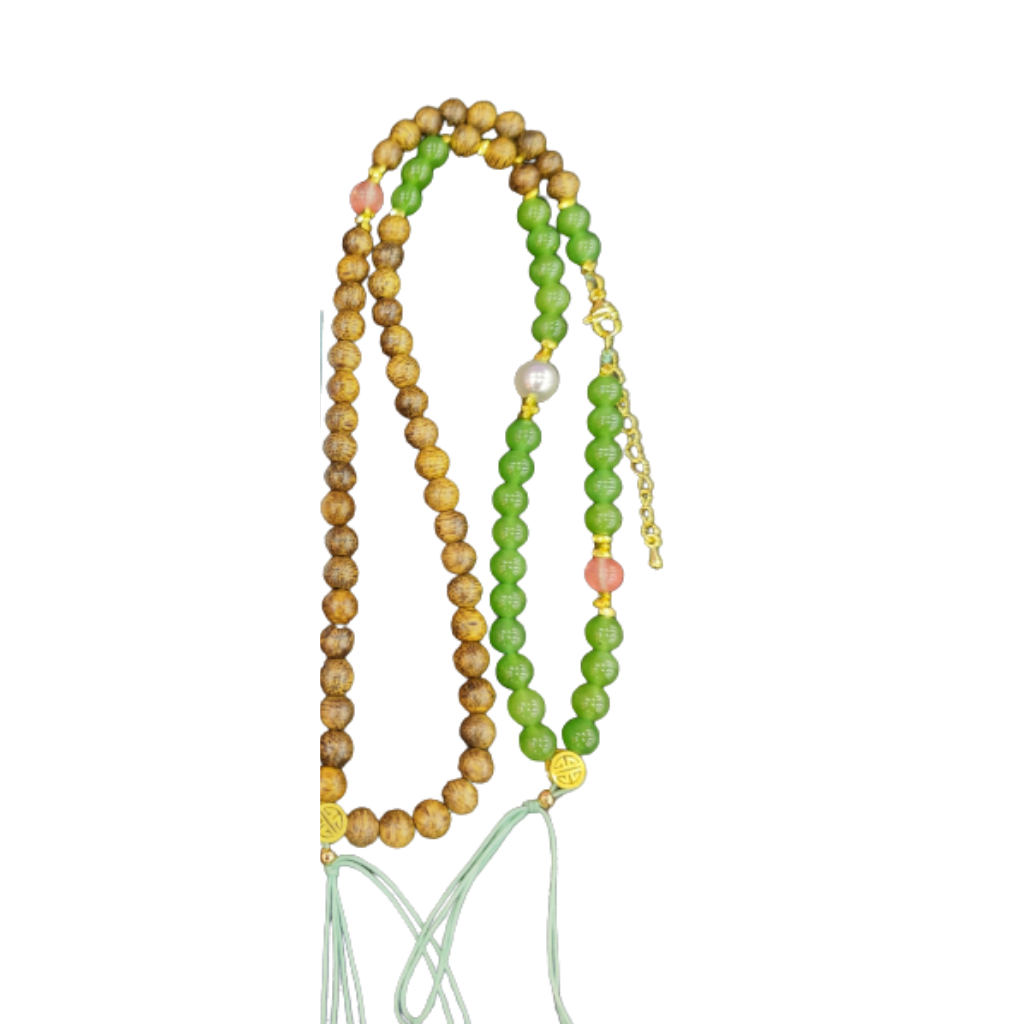 OTH-LLG0202-033 碧玉沉香萬能鏈 (A33)