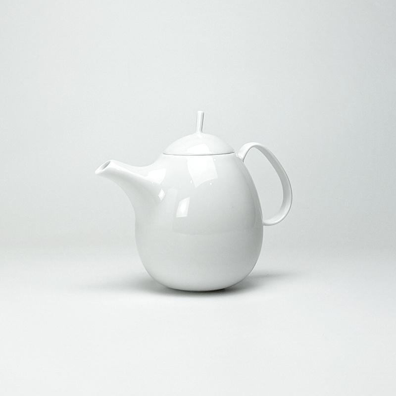 蛋生系列-薄胎瓷茶壺