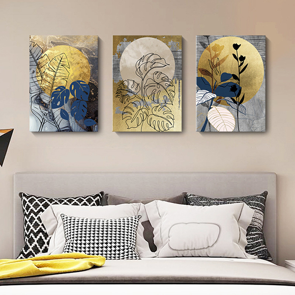 金燦植語輕奢無框掛畫