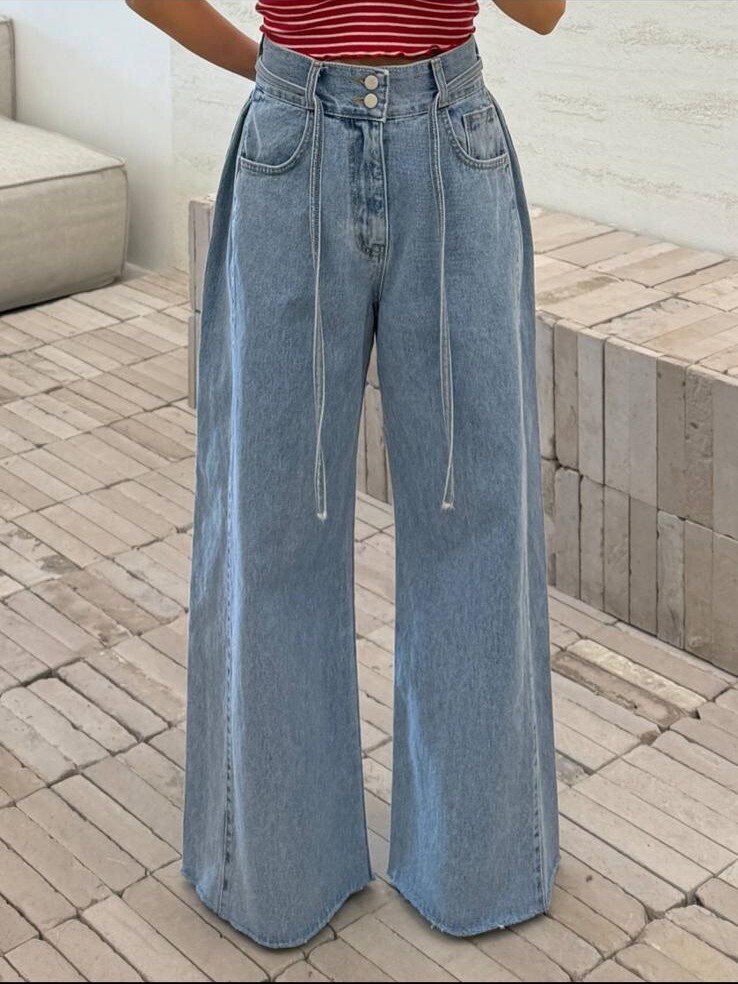 OZ02  高腰牛仔褲  S腰27  HIP44  長42  /M腰28  HIP 45 長42.5 /  L腰29 HIP 46 長43   $599(一口價)