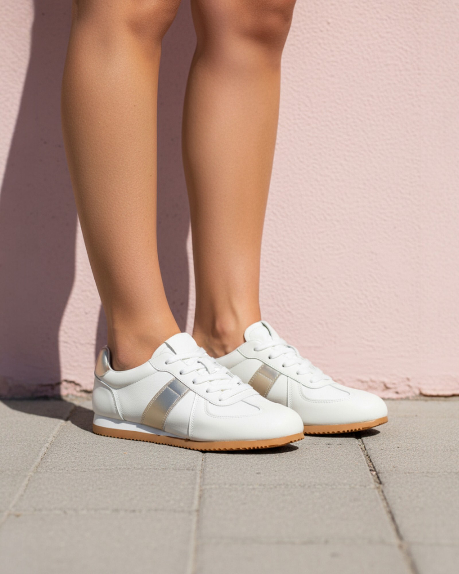 配色德訓小白鞋