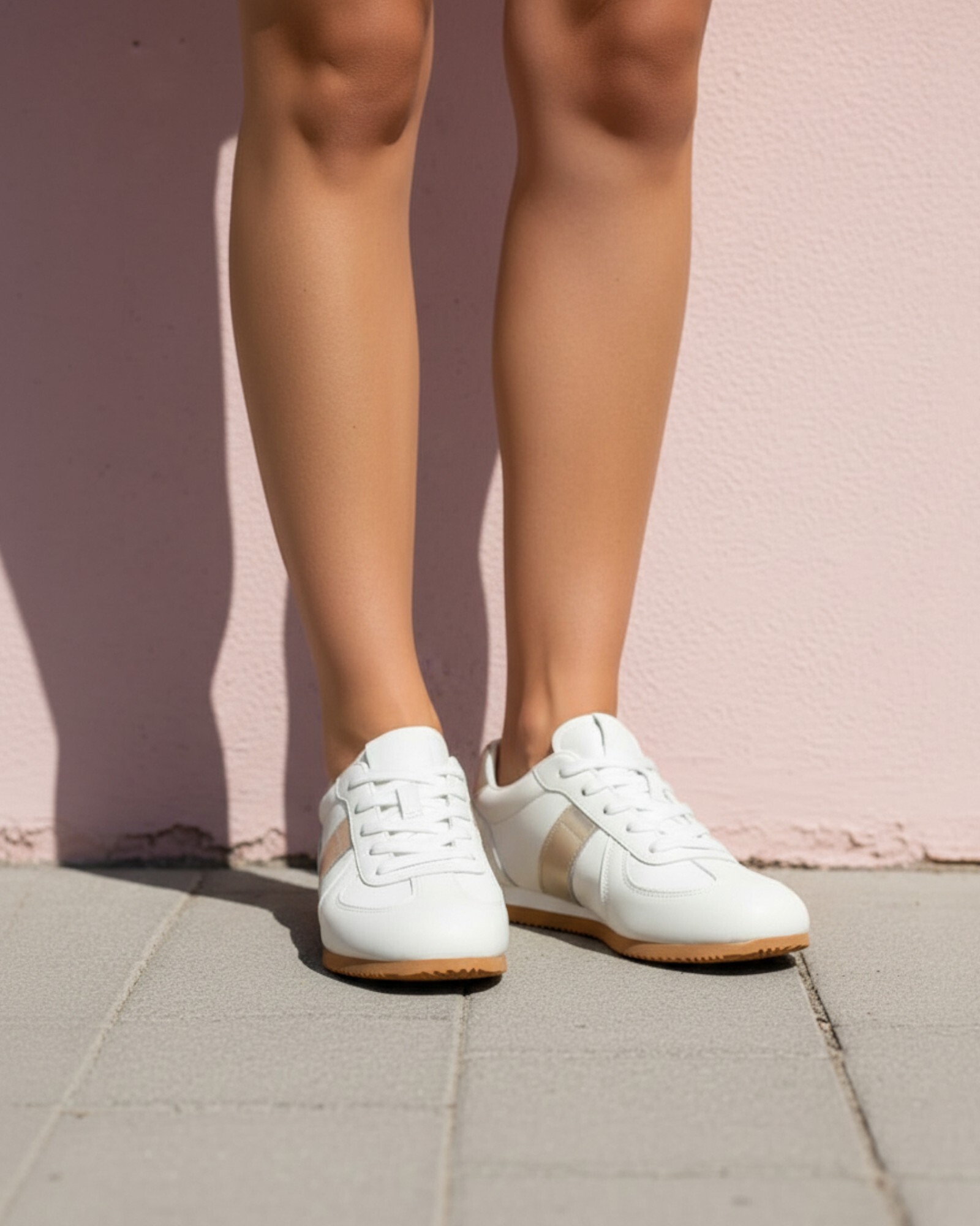 配色德訓小白鞋