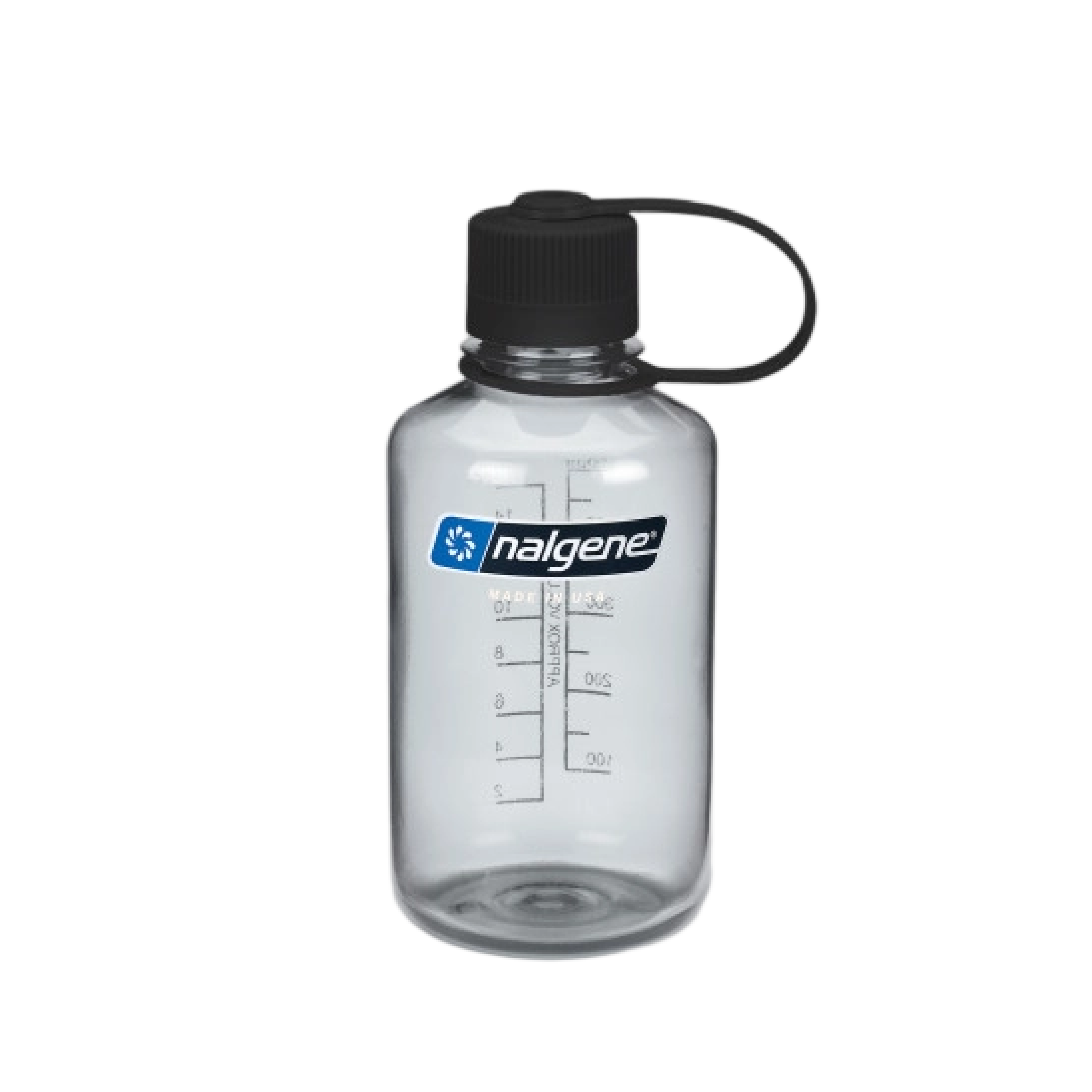 NALGENE 美國 Tritan彩色窄嘴運動水壺500ML (煙霧灰色)52N2078-2030