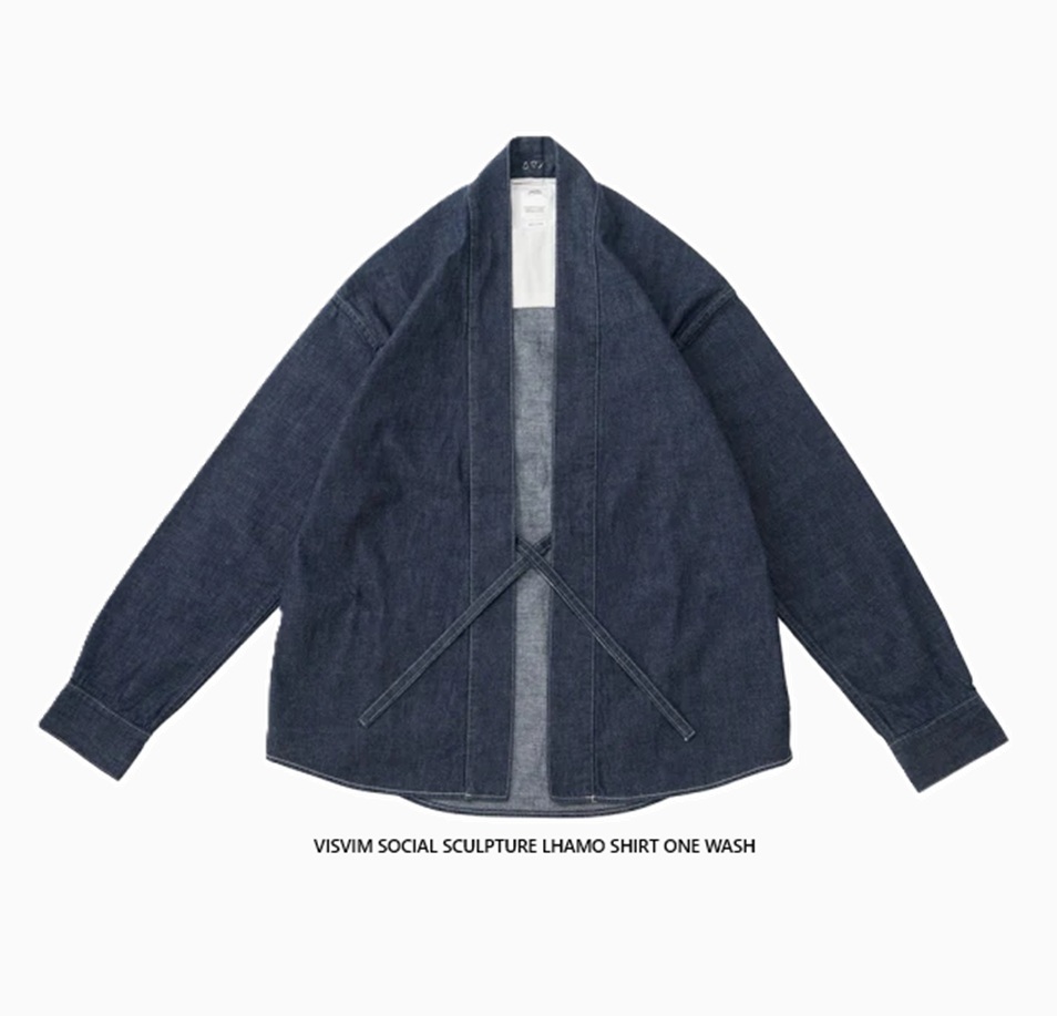 LAST PCS: VISVIM SOCIAL SCULPTURE LHAMO SHIRT ONE WASH - INDIGO SIZE 3 IN STOCK NOW (現貨發售中)
