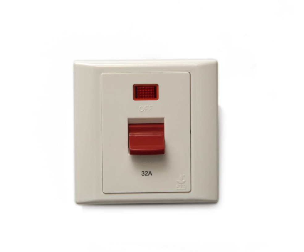 32A 380V 雙線有燈開關制
