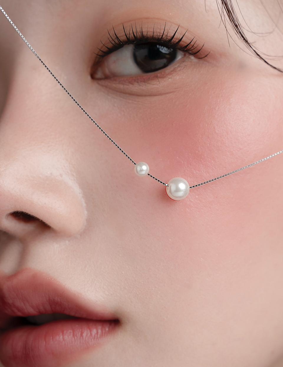 【925純銀】珍珠氣泡項鍊
