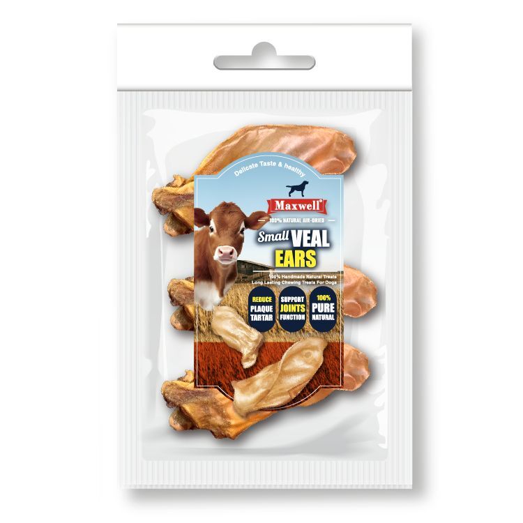 Maxwell |風乾 潔齒原隻細乳牛耳 (MXA-5061)