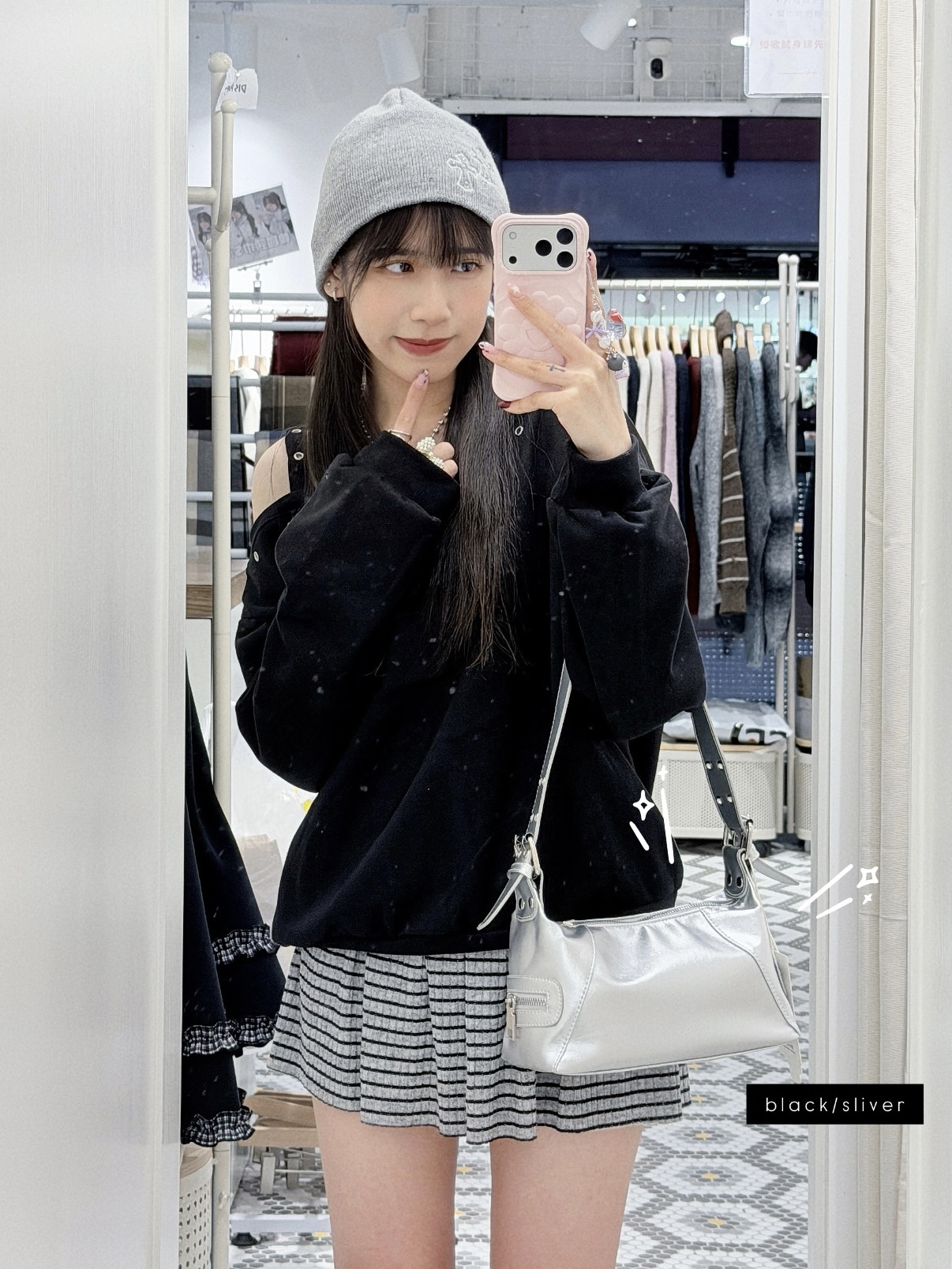 A0238｜爆單款小型格百搭漆皮單肩小皮袋