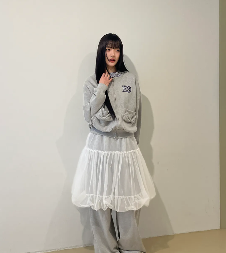 ILLIGO 蝴蝶結格紋連帽外套(3色) FEB