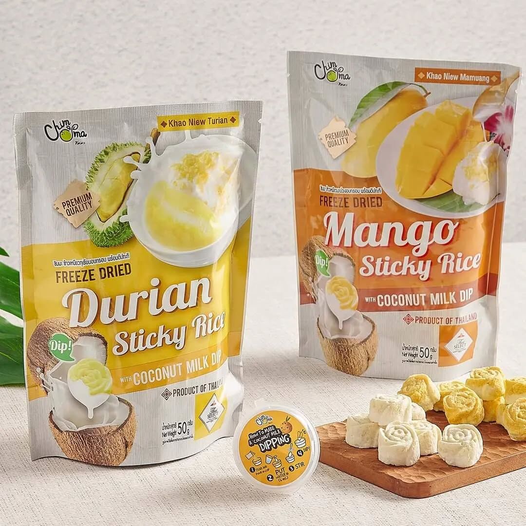 【直播】 LX020308 CHIMMA 椰奶糯米飯脆脆 50g