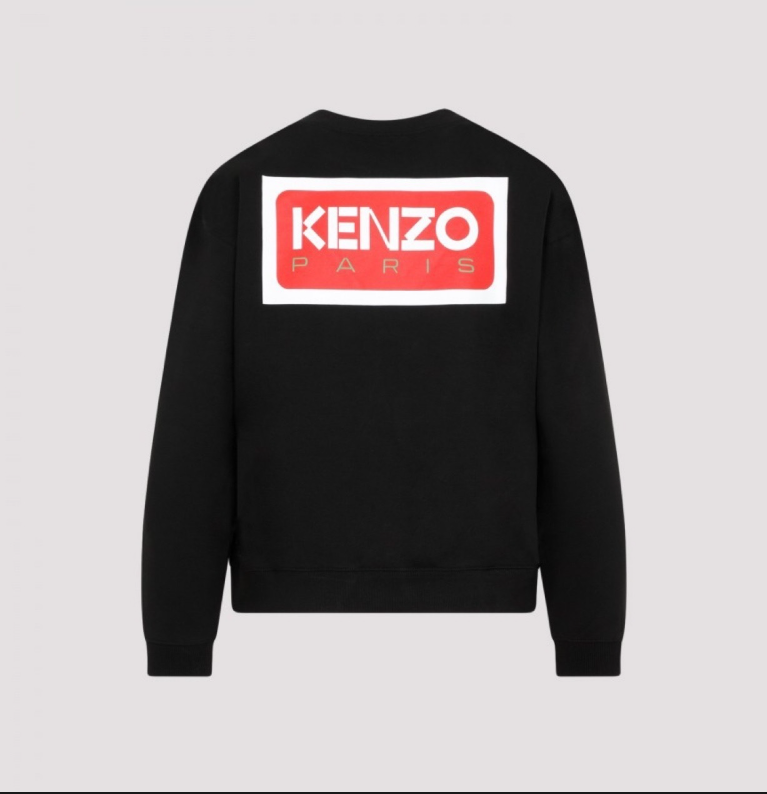 UK158 KENZO 圓領長袖衛衣 S 胸： 57 cm 長： 59 cm