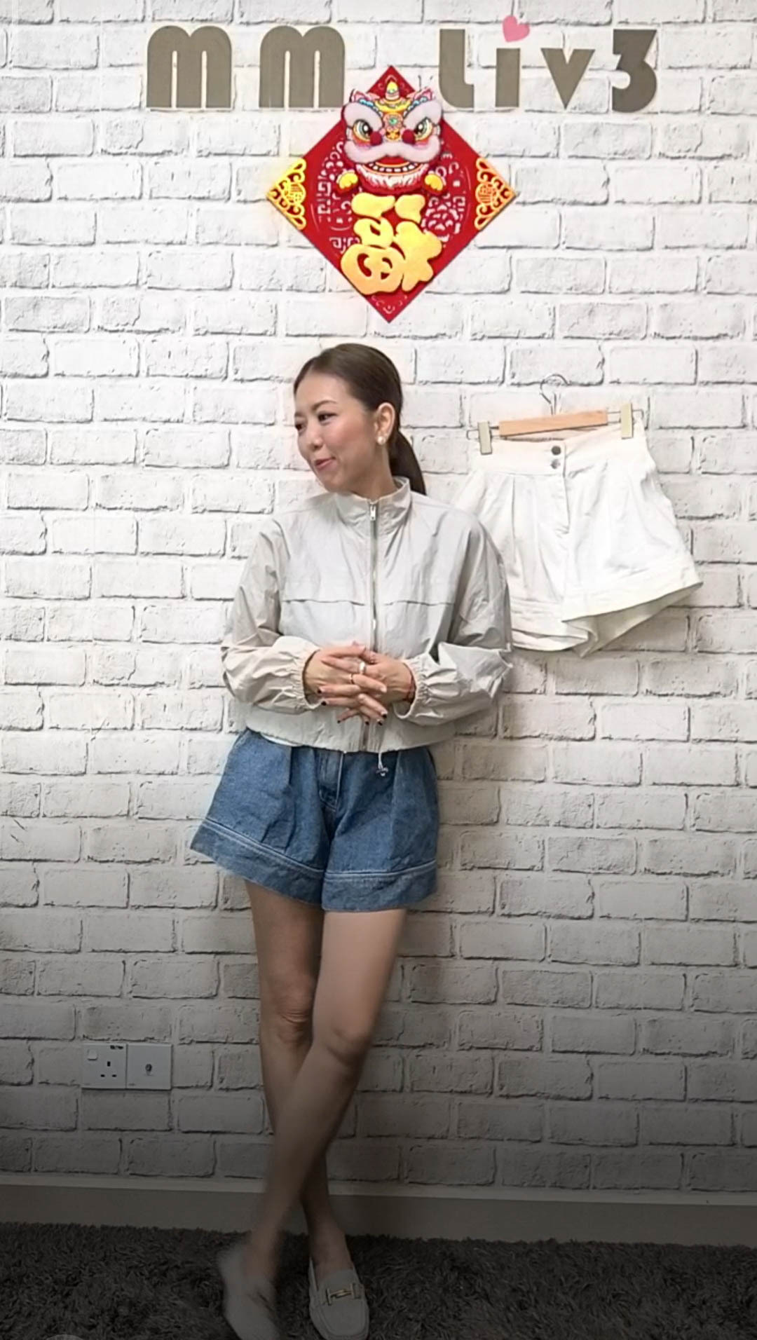 G3222 RM339 ▶️立領外套 👉B:130cm L:47cm