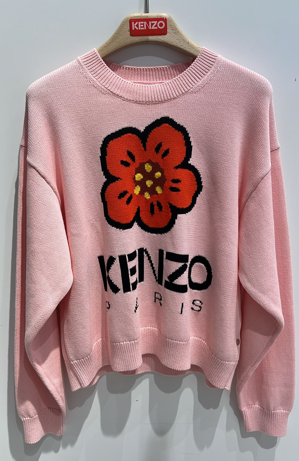 UK151 KENZO 海棠花針織冷衫 XS 胸：48 cm 長：54 cm