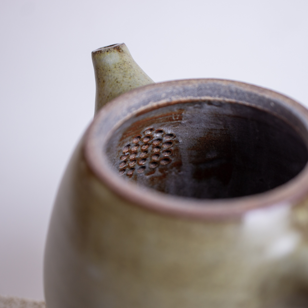 Celadon Reduction Firing Qin Quan Teapot