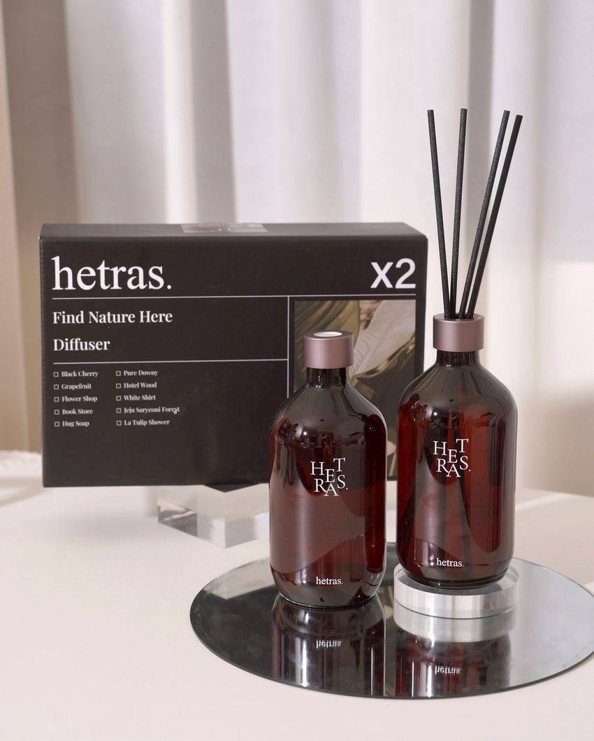 <缺貨隨時下架⚡️> 🇰🇷Hetras-首席調香師擴香瓶 (500ml*2/盒) 共8款