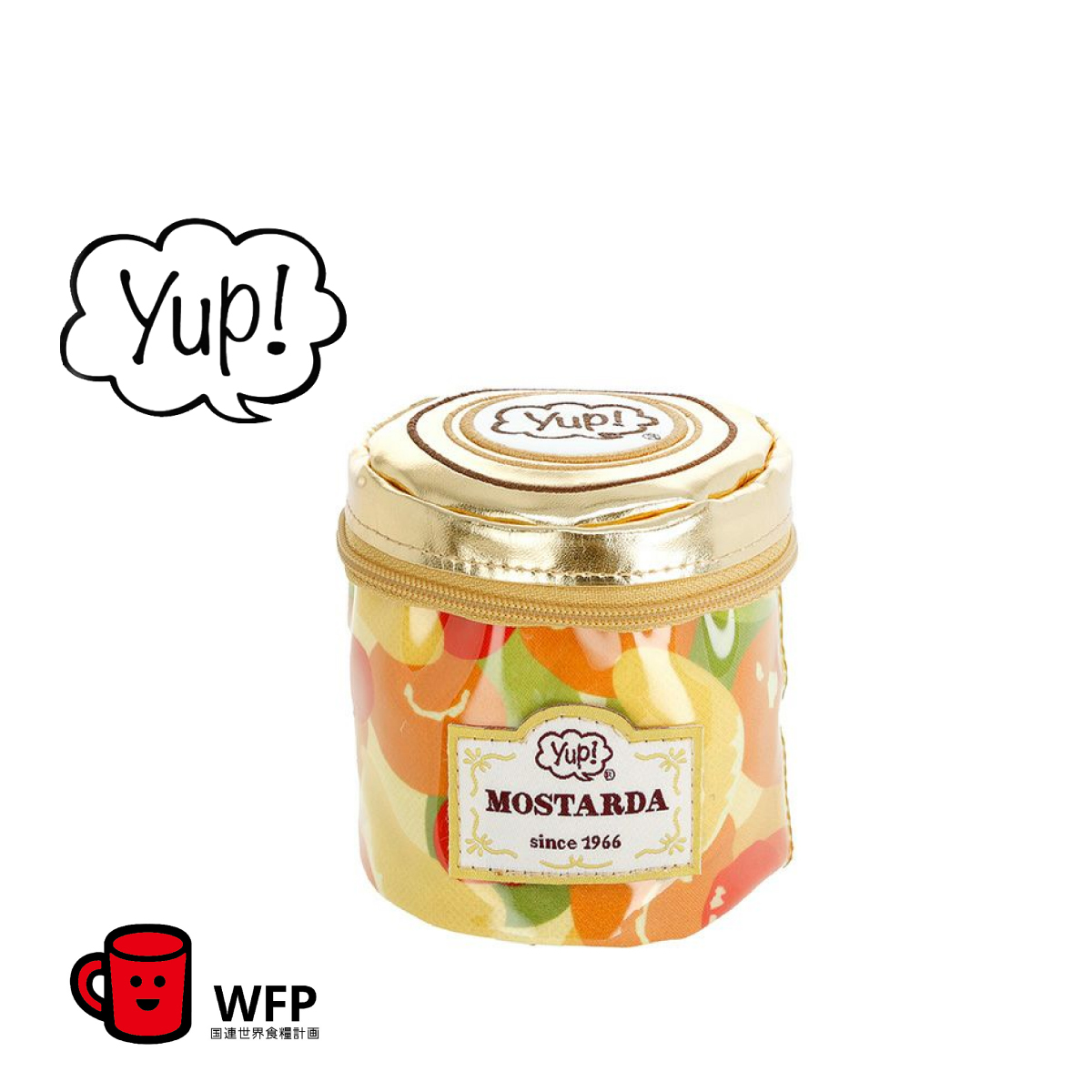 日本MARUSHIN "Yup!" 創意收納包 -芥末水果-442038