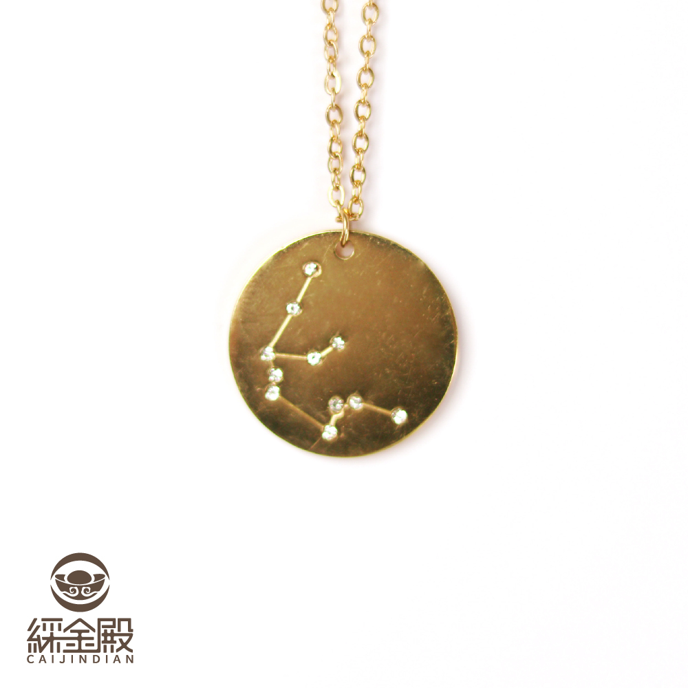 十二星座占星符號手繩｜水瓶座【綵金殿】