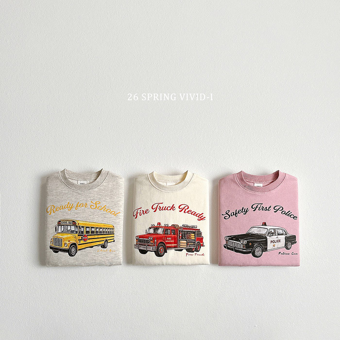 正韓春vividi 三色交通工具上衣