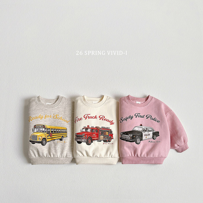 正韓春vividi 三色交通工具上衣