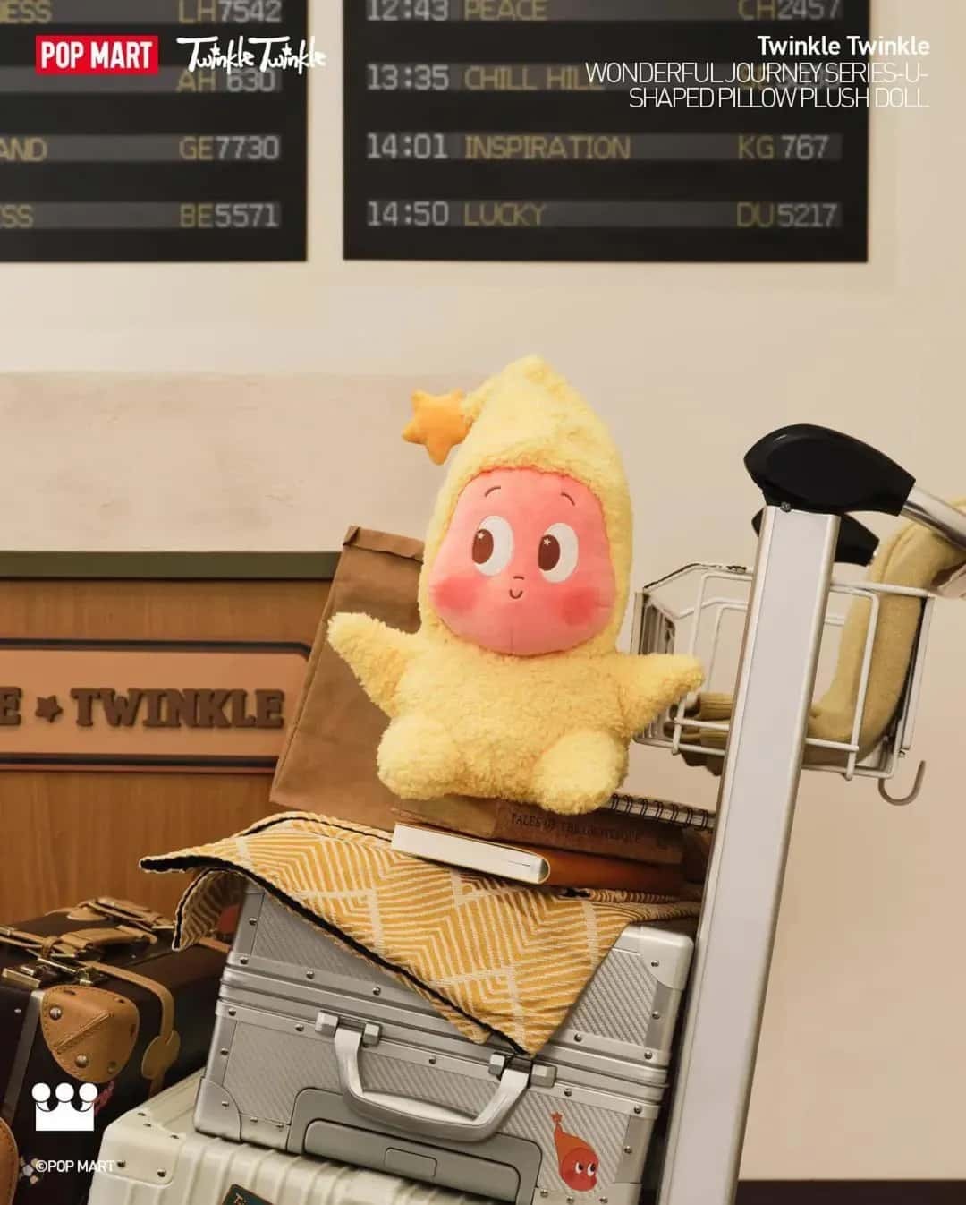 POP MART 泡泡瑪特星星人 奇妙旅程系列 卡達機場限定(3kinds)