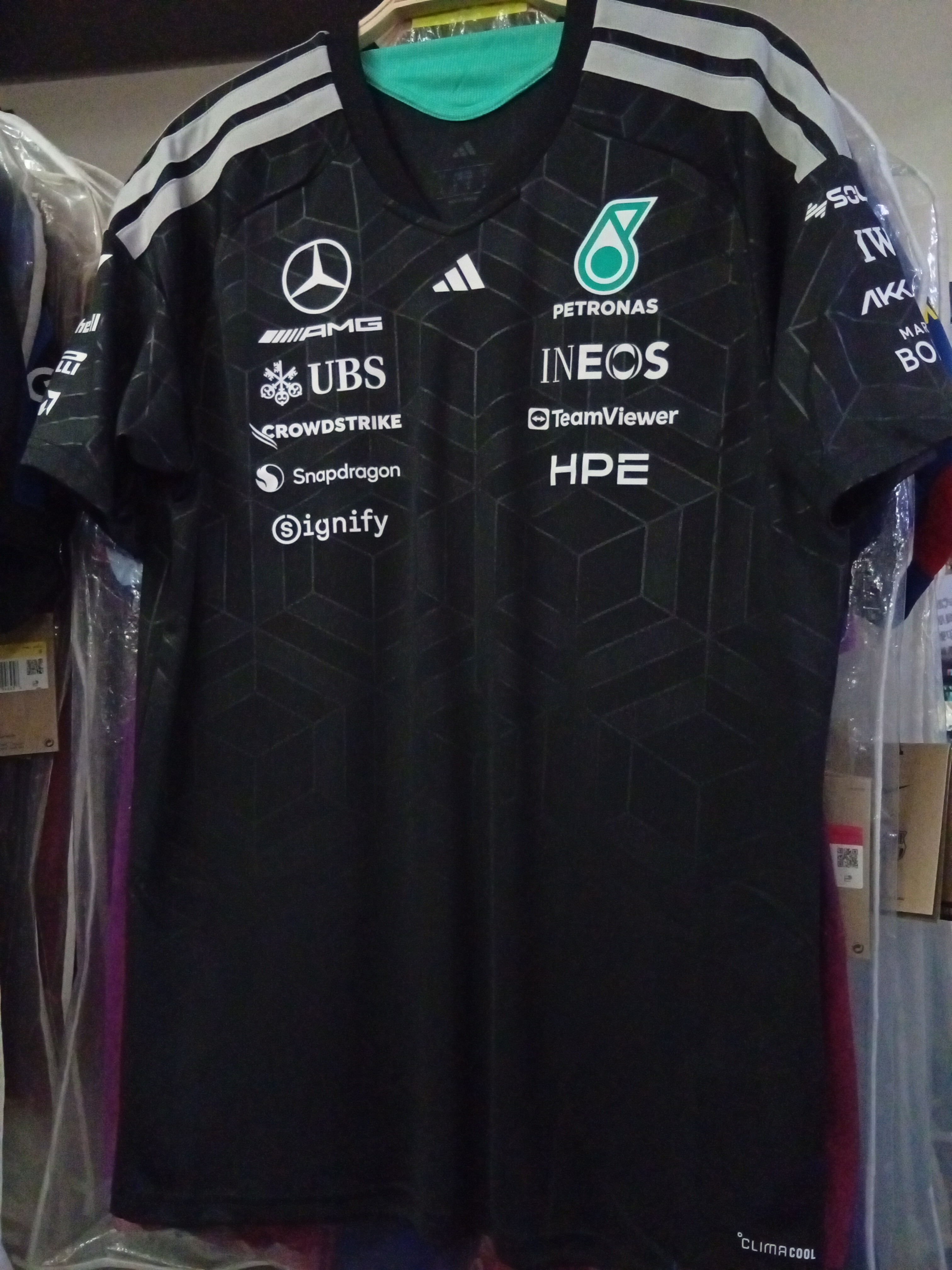 2026 F1平治車隊黑色車手Tee