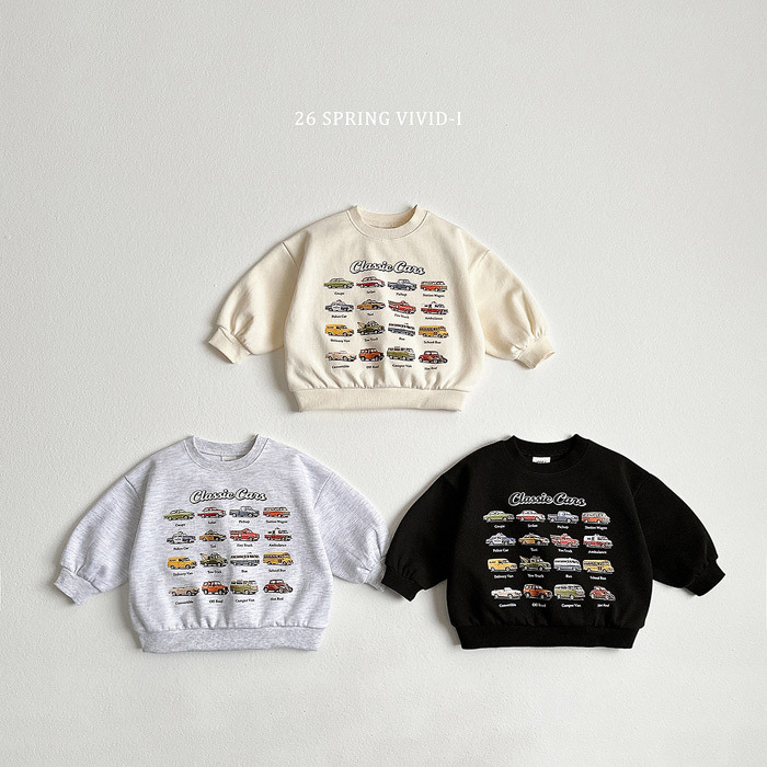 正韓春vividi 三色車車大集合上衣