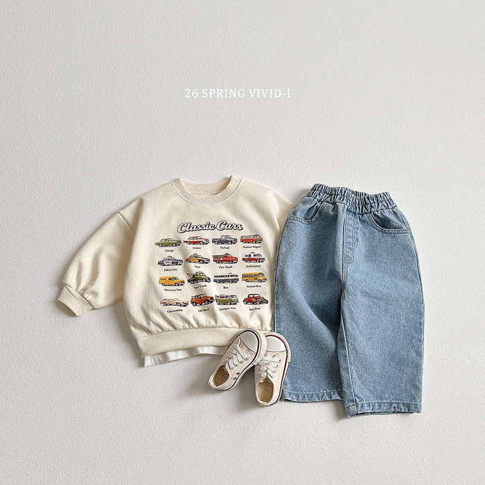 正韓春vividi 三色車車大集合上衣