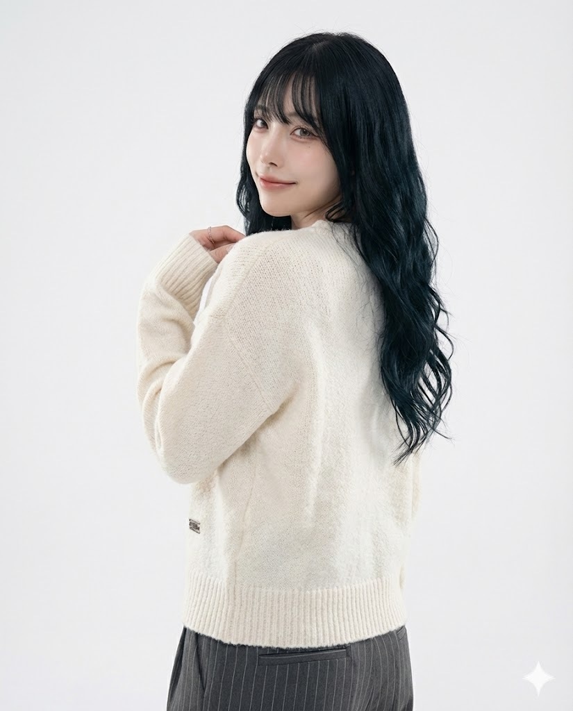 MB 彷皮帶扣 針織上衣