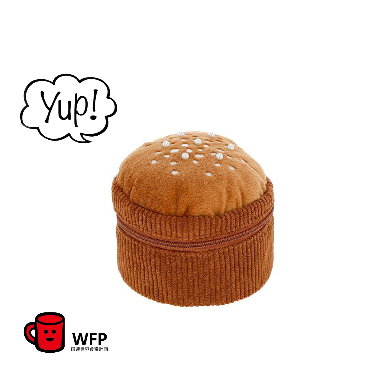 日本MARUSHIN "Yup!" 創意收納包 -意大利麵包 -442144