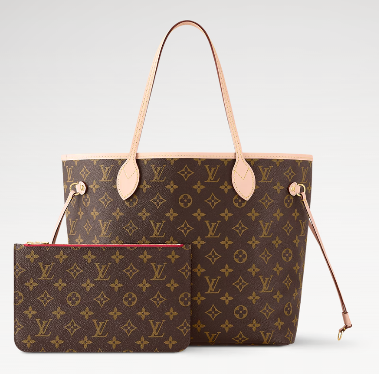 UK086 LV Neverfull MM - 櫻桃紅色 M46987 31 x 28 x 14 cm
