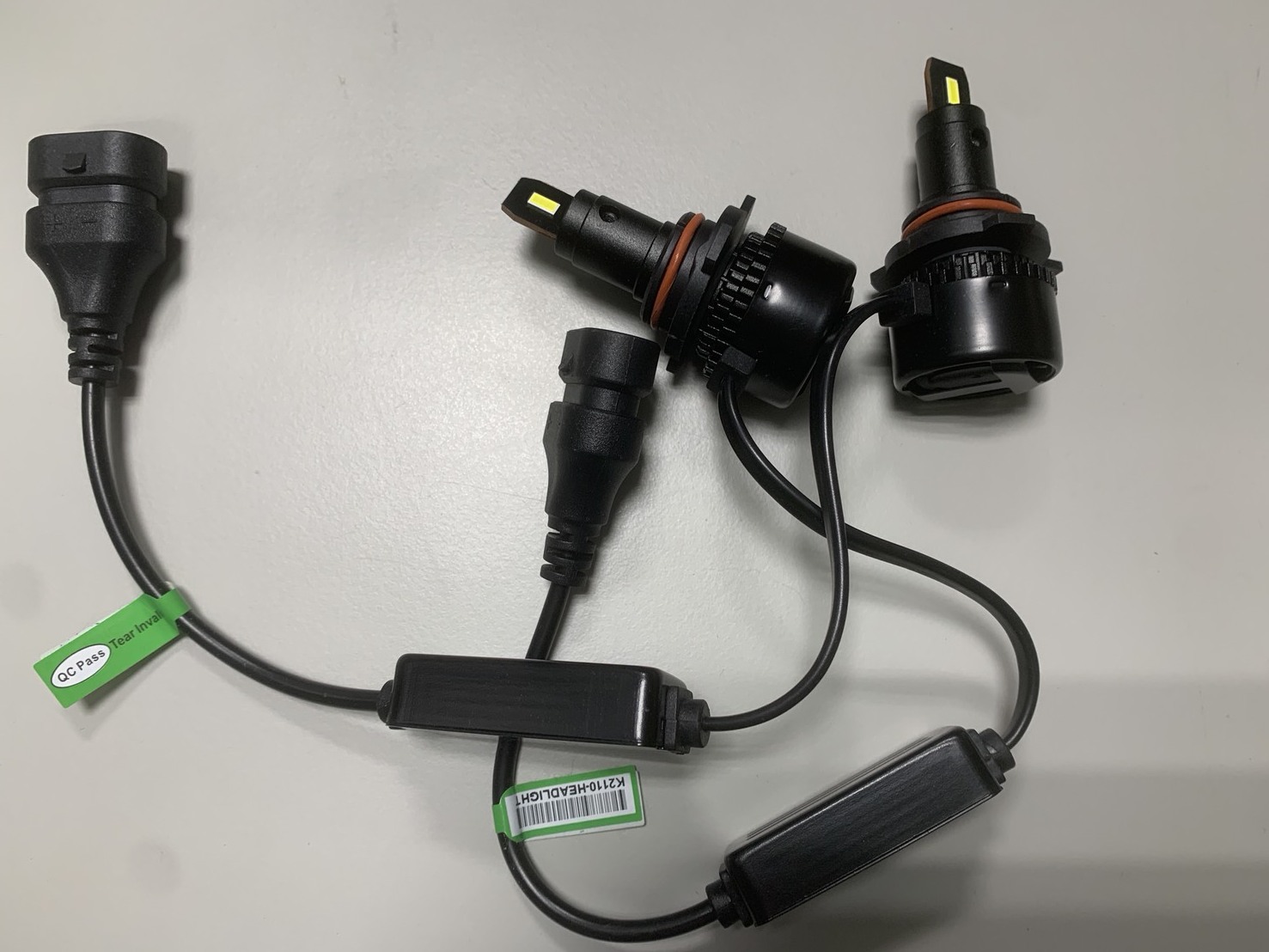 【庫存出清】9012 HIR2 薄型版 LED 大燈 七天保固 風扇款 白光 一組兩顆合售 建議魚眼燈具使用