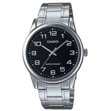 【CASIO 卡西歐】商務都市 簡約經典 純粹搭配 大數字 石英腕錶 對錶大款 手錶 MTP-V001D