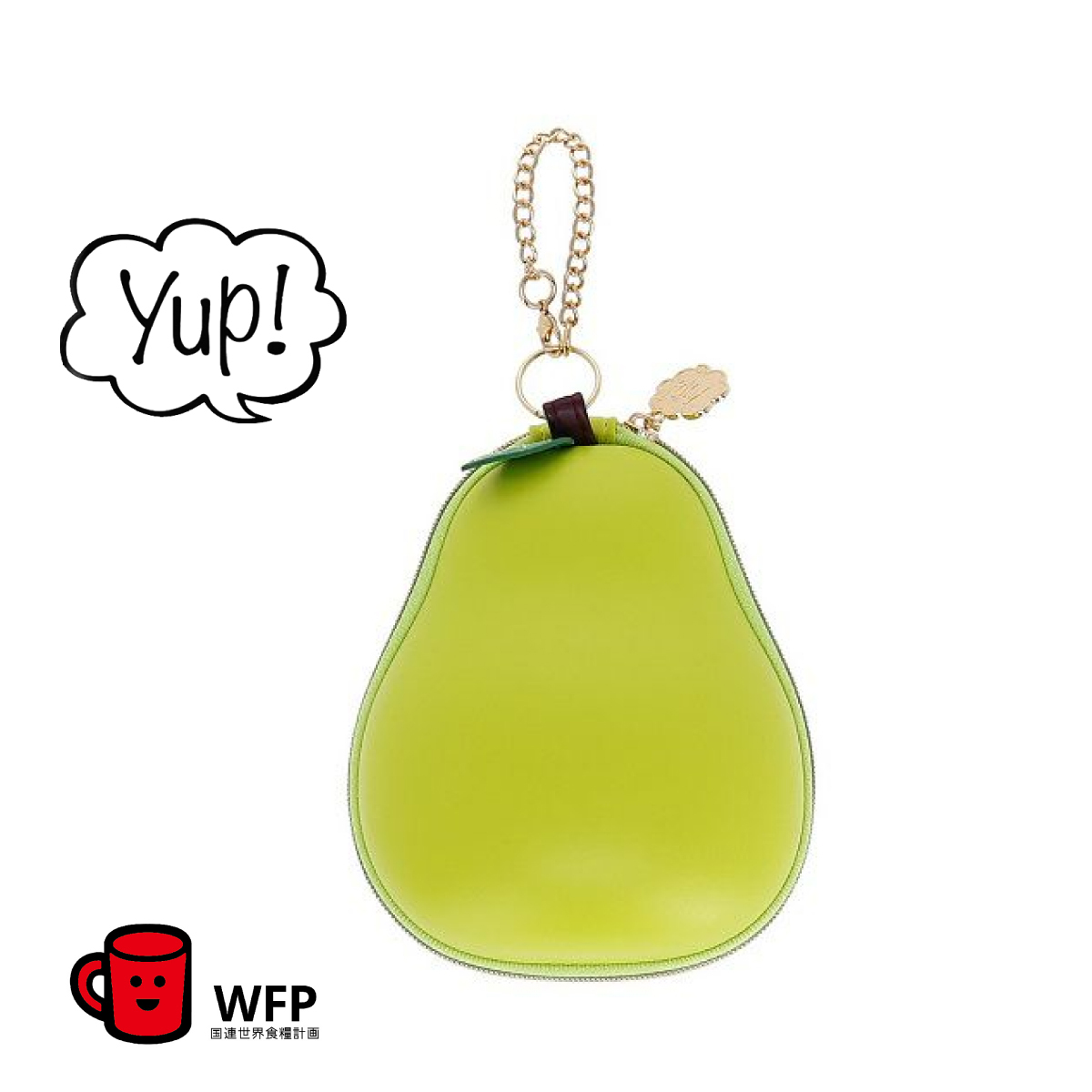 日本MARUSHIN "Yup!" 創意收納包 -梨 -442465