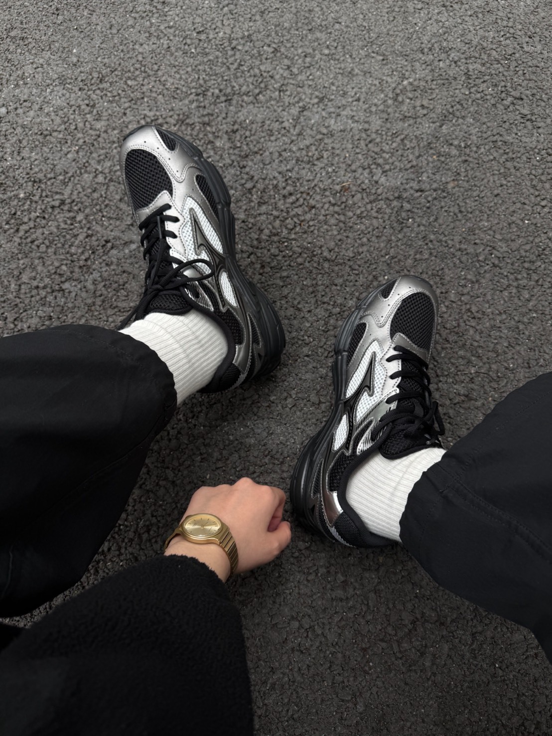 MIZUNO SPEED 2K 美津濃 黑馬 液態銀