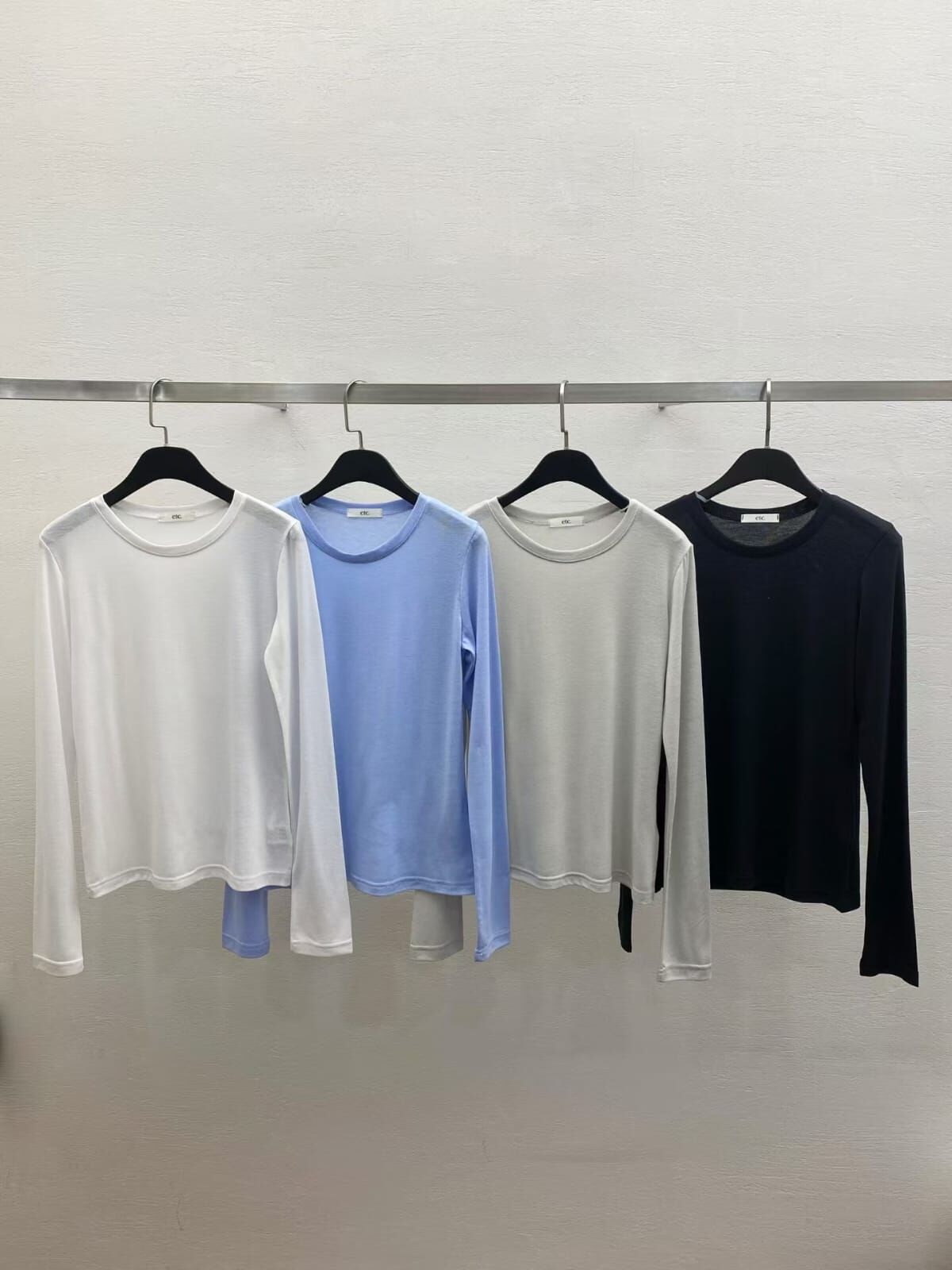 MK5501 圓領微透長袖上衣 *特價* (優惠碼同充值購物金不適用)